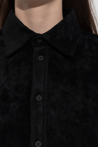 Balenciaga BLACK Corduroy shirt 5