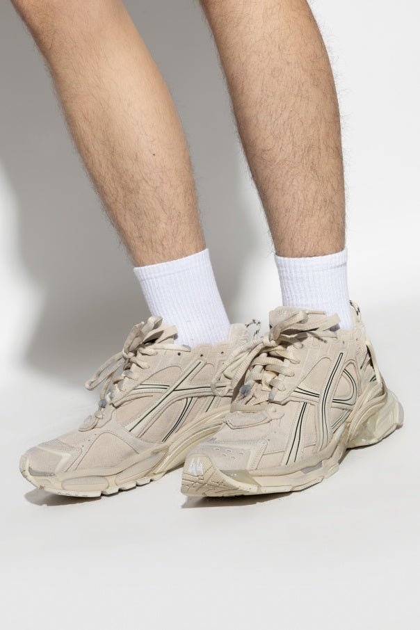 Balenciaga cream Runner sports shoes 2
