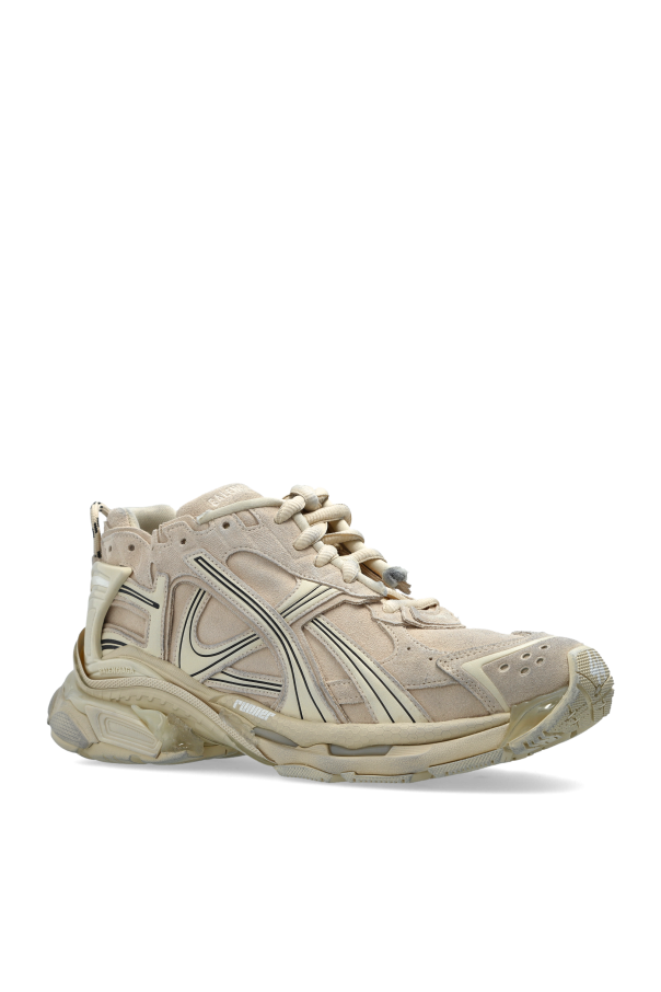 Balenciaga cream Runner sports shoes 4