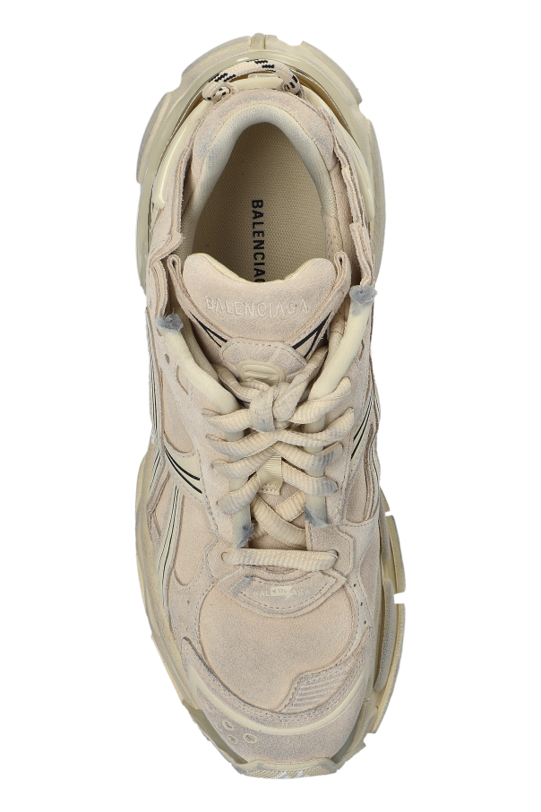 Balenciaga cream Runner sports shoes 6