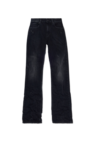 Balenciaga BLACK Jeans with a vintage effect 1