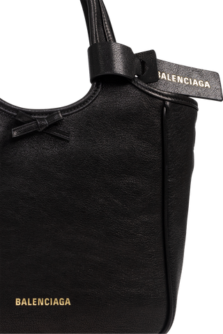 Balenciaga BLACK 'Laundrette Small' handbag 6