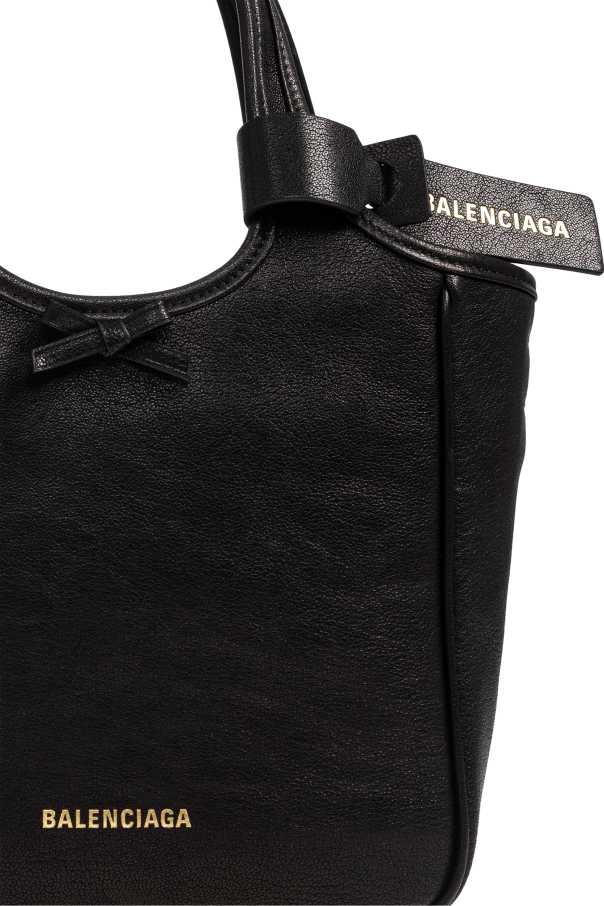 Balenciaga BLACK 'Laundrette Small' handbag 6