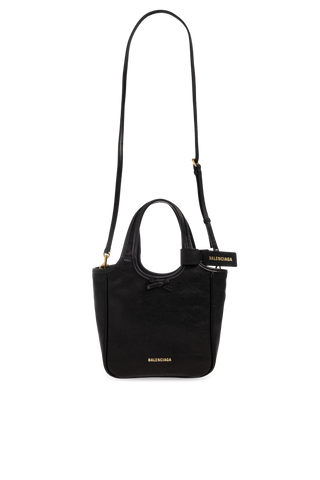 Balenciaga BLACK 'Laundrette Small' handbag 7
