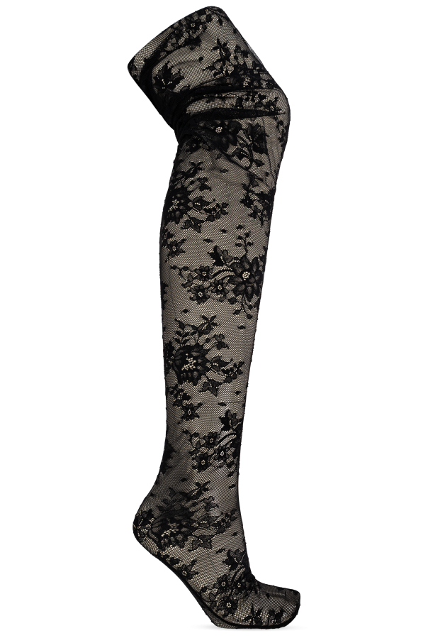 Balenciaga BLACK Lace tights 1