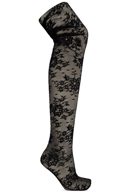 Balenciaga BLACK Lace tights 1