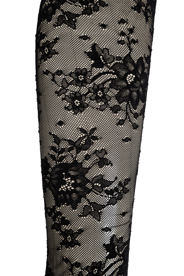 Balenciaga BLACK Lace tights 7