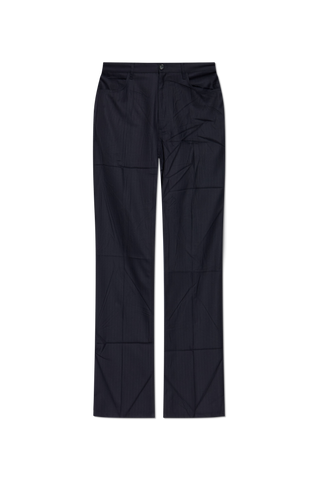 Balenciaga NAVY BLUE Wool trousers 1