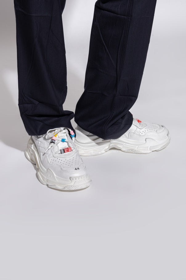 Balenciaga WHITE Sports shoes 2