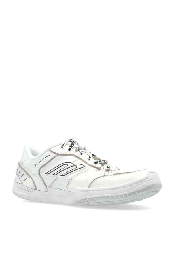 Balenciaga WHITE Hamptons sports shoes 4