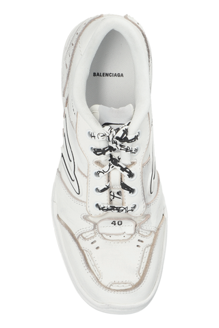 Balenciaga WHITE Hamptons sports shoes 6