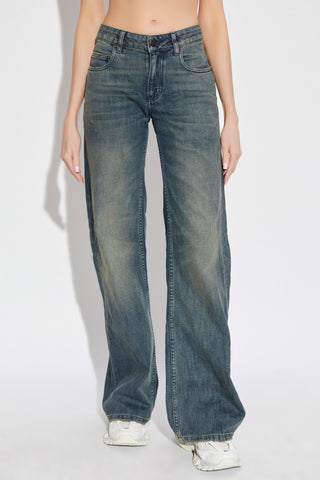 Balenciaga BLUE Jeans with logo 3
