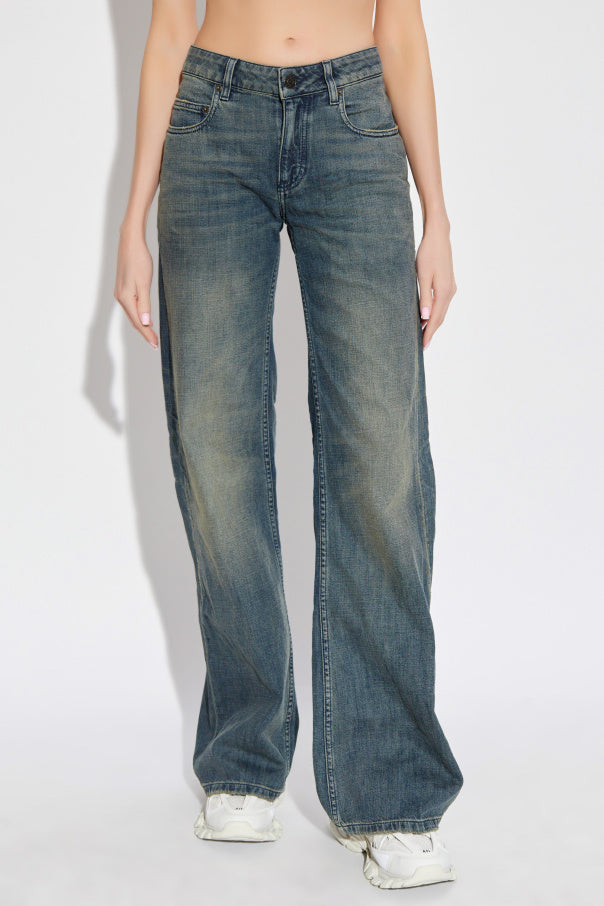 Balenciaga BLUE Jeans with logo 3
