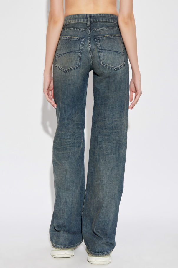 Balenciaga BLUE Jeans with logo 4
