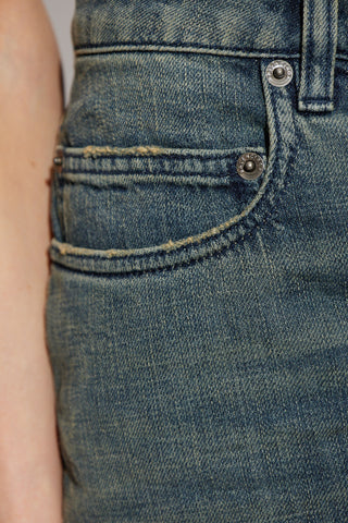 Balenciaga BLUE Jeans with logo 5