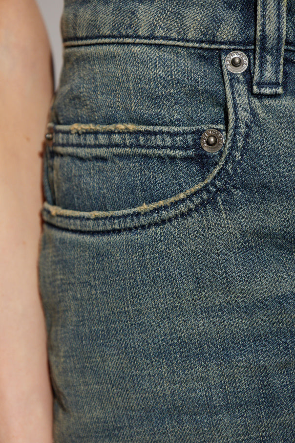 Balenciaga BLUE Jeans with logo 5