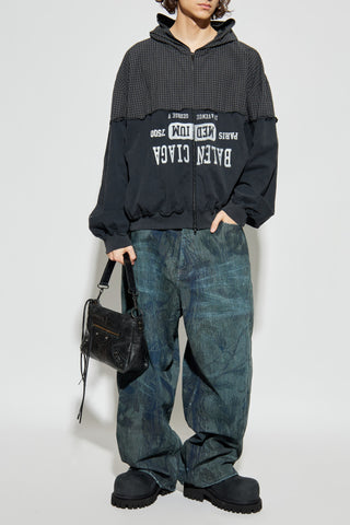 Balenciaga BLACK Hoodie 2