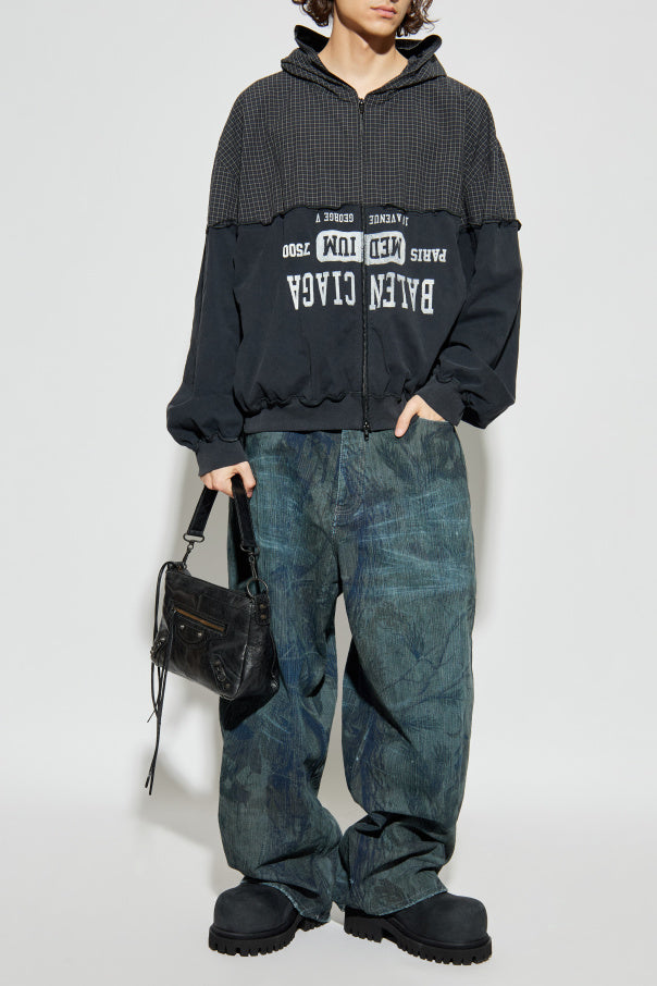 Balenciaga BLACK Hoodie 2