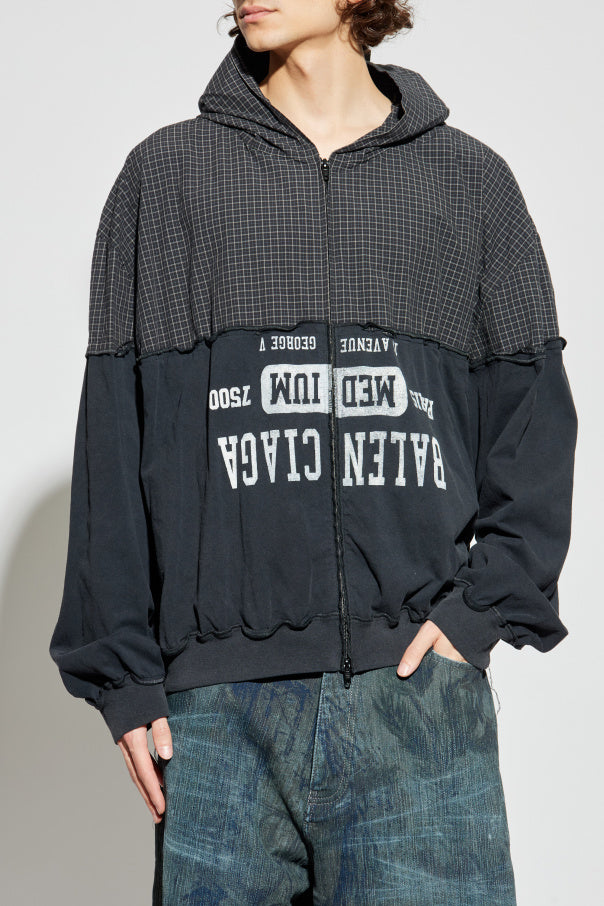 Balenciaga BLACK Hoodie 3