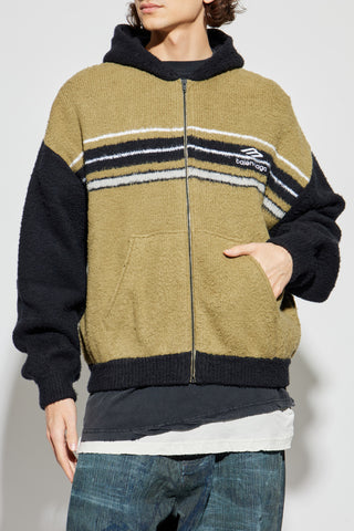 Balenciaga GREEN Sweatshirt with logo 3