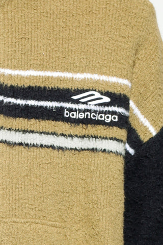 Balenciaga GREEN Sweatshirt with logo 5