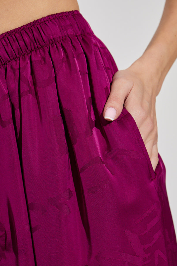 Balenciaga PINK Wide-leg trousers 5