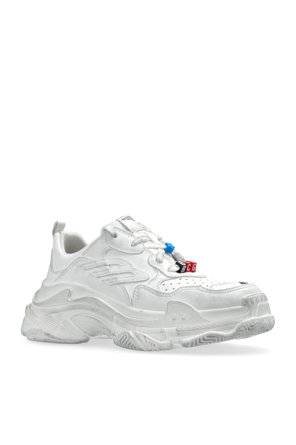 Balenciaga WHITE Sports shoes "TRIPLE S" 4
