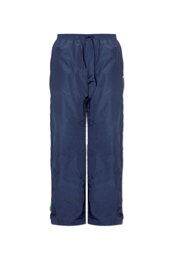 Balenciaga NAVY BLUE Reversible sweatpants 1