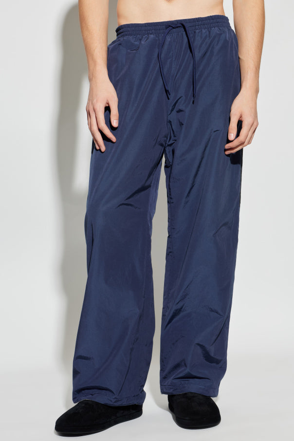 Balenciaga NAVY BLUE Reversible sweatpants 3