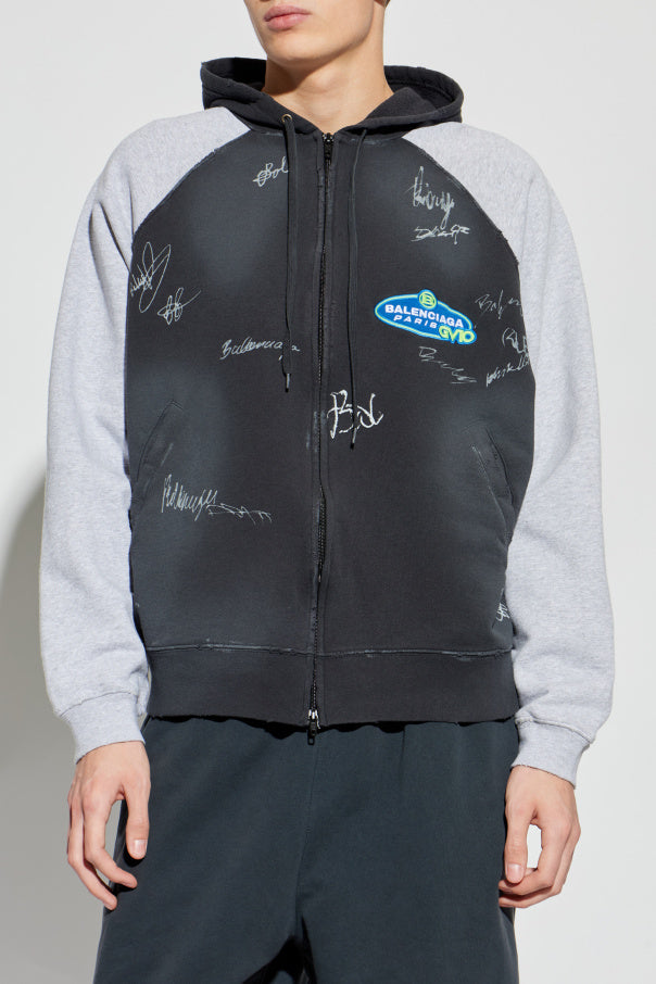 Balenciaga GREY Sweatshirt with print 3