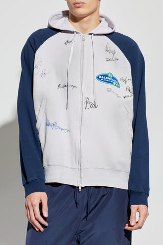 Balenciaga GREY Sweatshirt with print 3