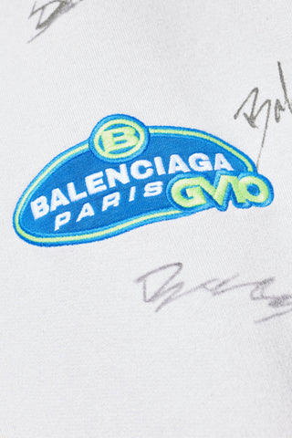 Balenciaga GREY Sweatshirt with print 5