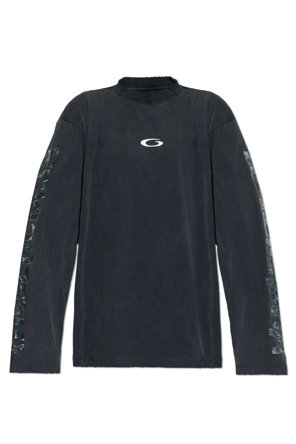 Balenciaga GREY Long sleeve T-shirt 1