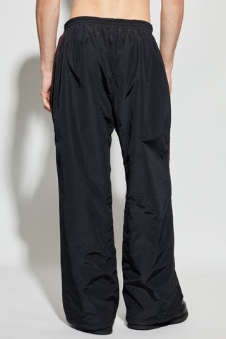 Balenciaga BLACK Trousers with logo 4