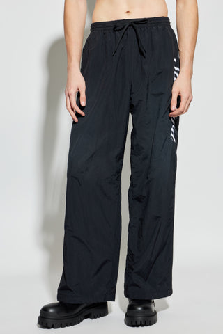Balenciaga BLACK Trousers with logo 3