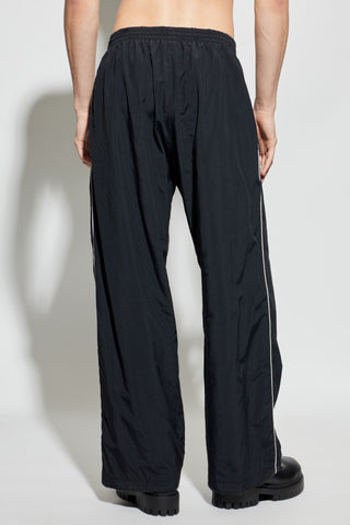 Balenciaga BLACK Trousers with logo 4