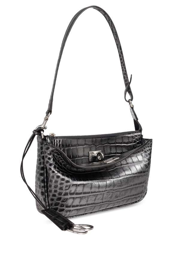 Balenciaga GREY Shoulder bag "Rodeo Sing" 4