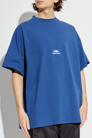 Balenciaga BLUE T-shirt from the 'Skiwear' collection 3