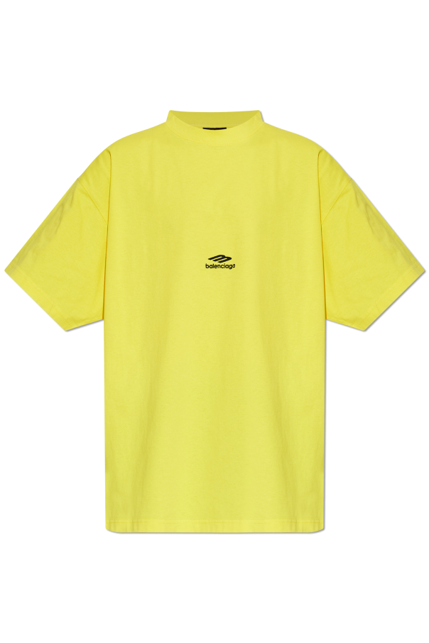 Balenciaga YELLOW T-shirt from the 'Skiwear' collection 1