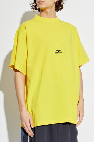 Balenciaga YELLOW T-shirt from the 'Skiwear' collection 3