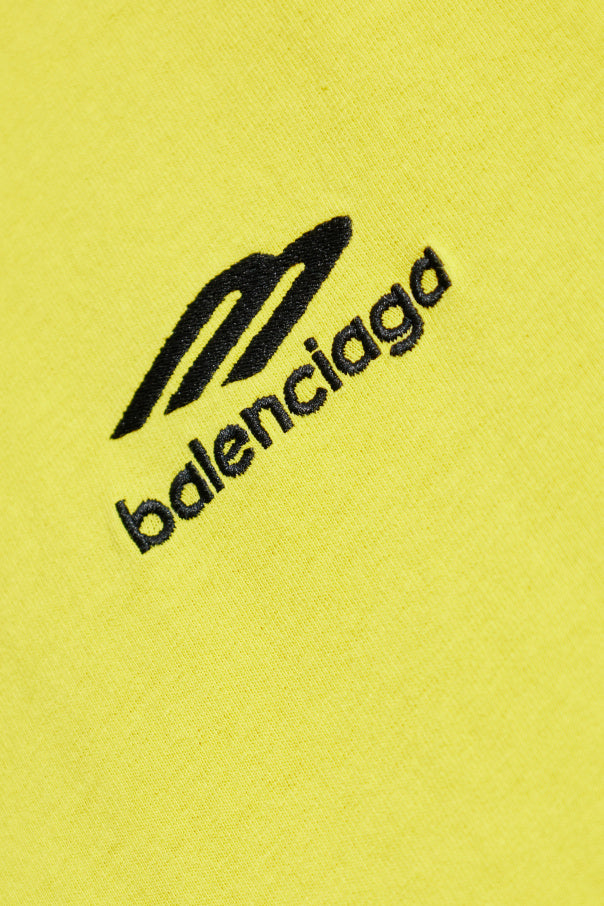 Balenciaga YELLOW T-shirt from the 'Skiwear' collection 5