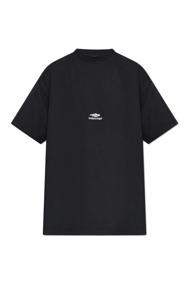 Balenciaga BLACK T-shirt from the ‘Skiwear’ collection 1