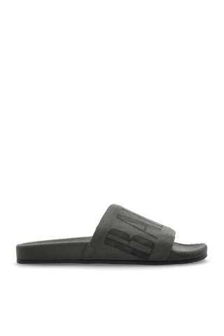 Balenciaga GREY Flip-flops with logo 1