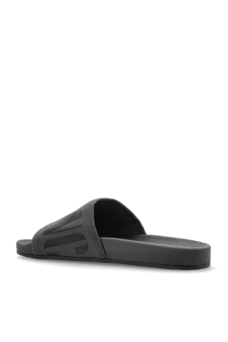 Balenciaga GREY Flip-flops with logo 5