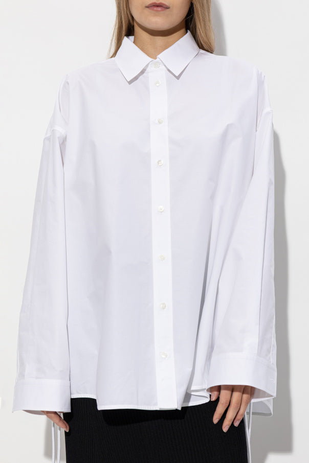 Balenciaga WHITE Oversize-cut shirt 3