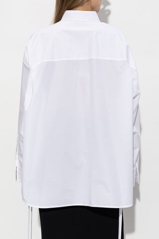 Balenciaga WHITE Oversize-cut shirt 4