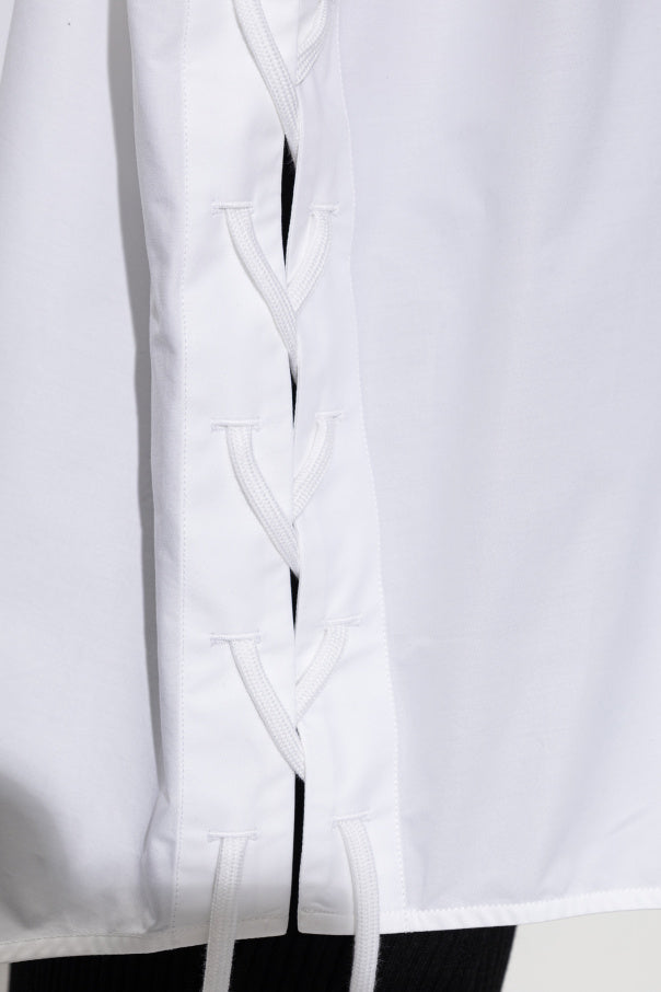 Balenciaga WHITE Oversize-cut shirt 5
