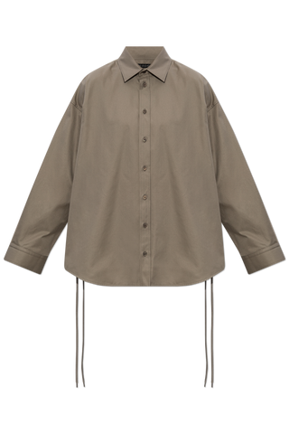 Balenciaga GREEN Oversized shirt 1