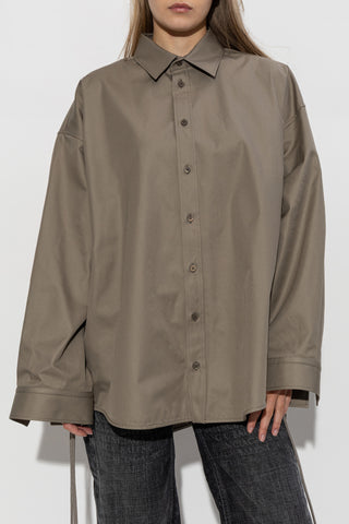 Balenciaga GREEN Oversized shirt 3