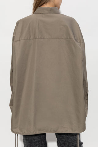 Balenciaga GREEN Oversized shirt 4